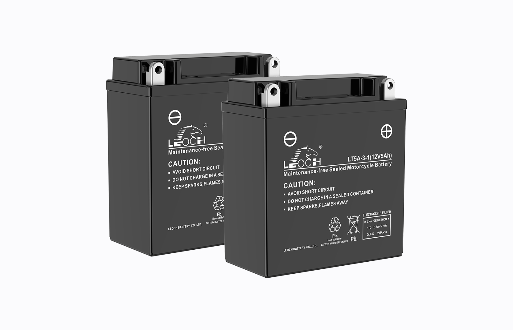 Maintenance Free Motorcycle Battery